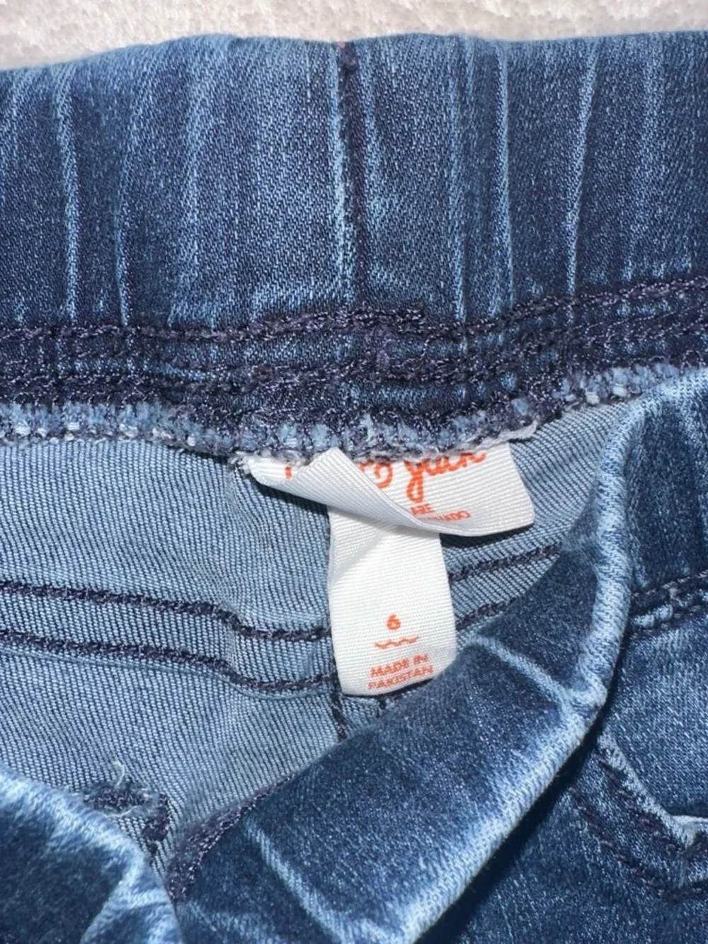 Old Navy Girls' Blue Denim Jeans Trio - Light to Dark Blue Washes